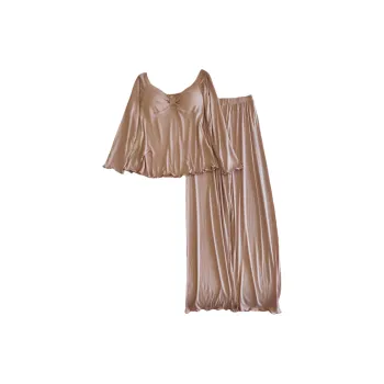 CAIHENGTONG Pajama Set Women's Nude Pink