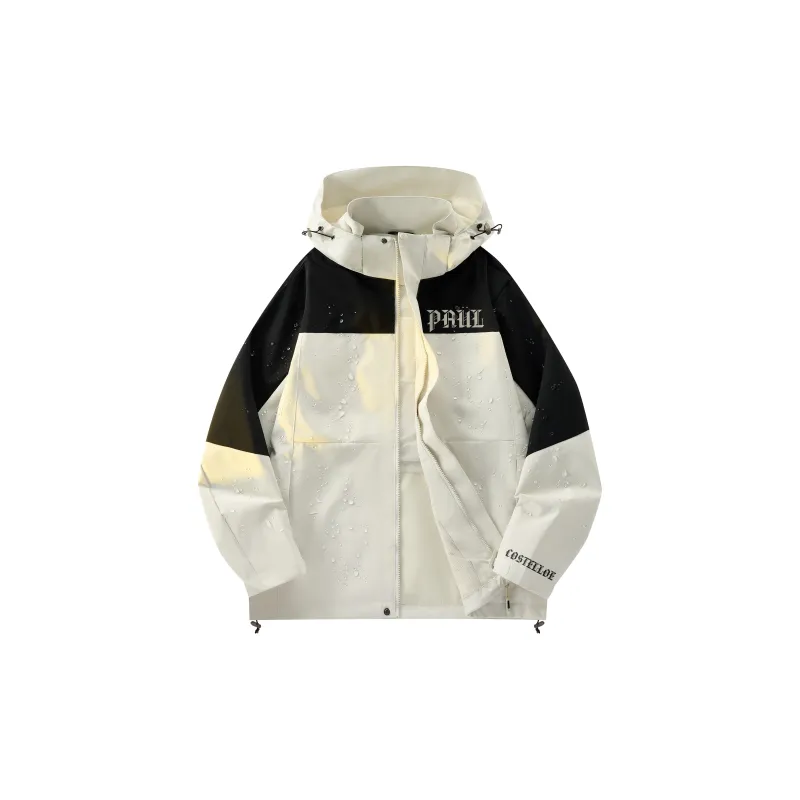 PAUL COSTELLOE Urban Living/Travel/Commuting Keep Warm From The Wind Windbreaker Jacket Unisex-1