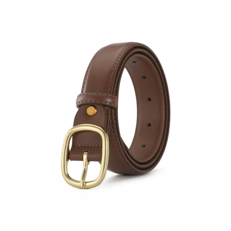AOKANG Split Cow Leather Belts Women's 2.8cm-9