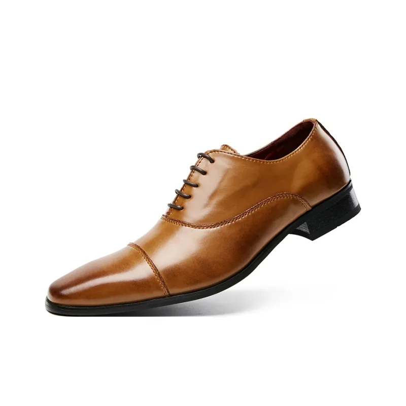 Kaltendin Trendy Business Elegance Dress Shoes Men's-6