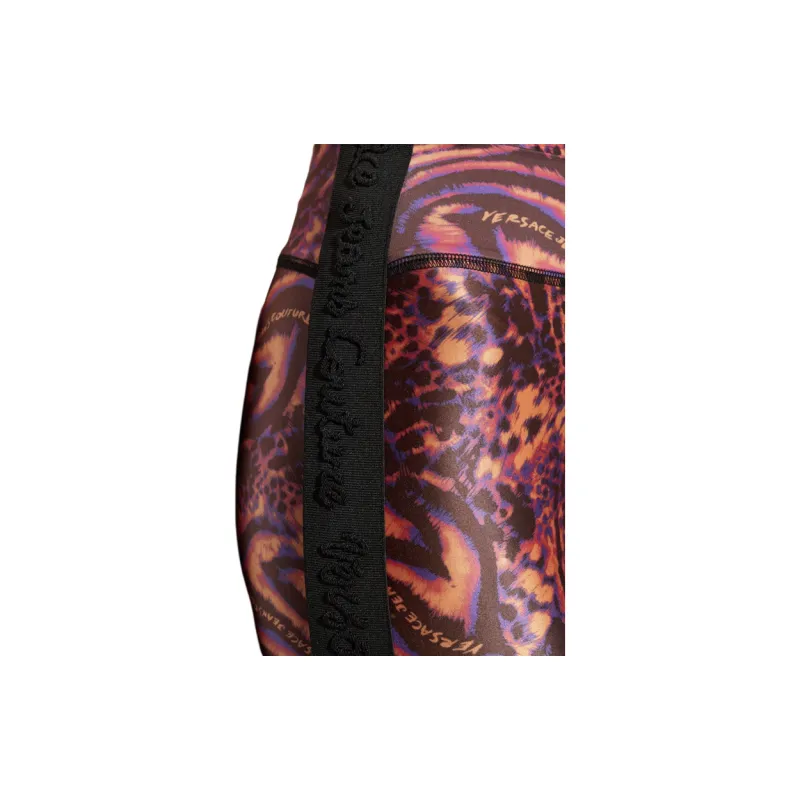VERSACE JEANS COUTURE Animal print Leggings-4