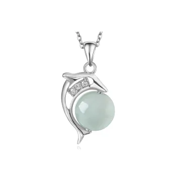 TAMINA Glutinous Jade Jadeite Necklaces Women's