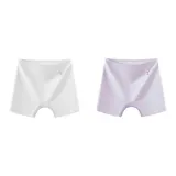 2 Pack (White+Light Purple)