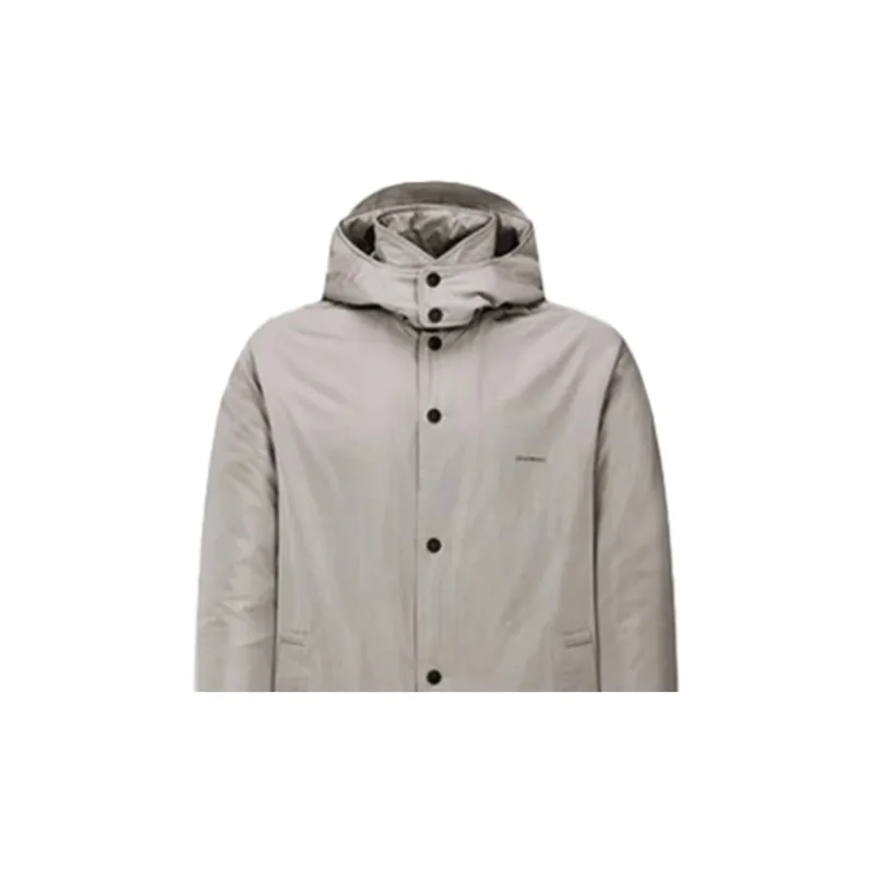 EMPORIO ARMANI Puffer Jacket Men's Gray-3