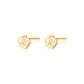 Yuxin Yanyun Stud Earrings (Gold)
