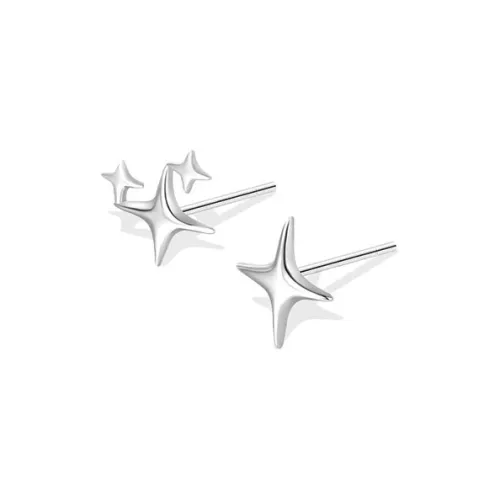 LOVE WHEEL S925 Stud Earrings Women's