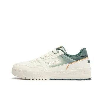 361° CLOUDSTEP 2 Wear Resistant Breathable Height Increasing Low Top Skateboard Shoes Men's White Green