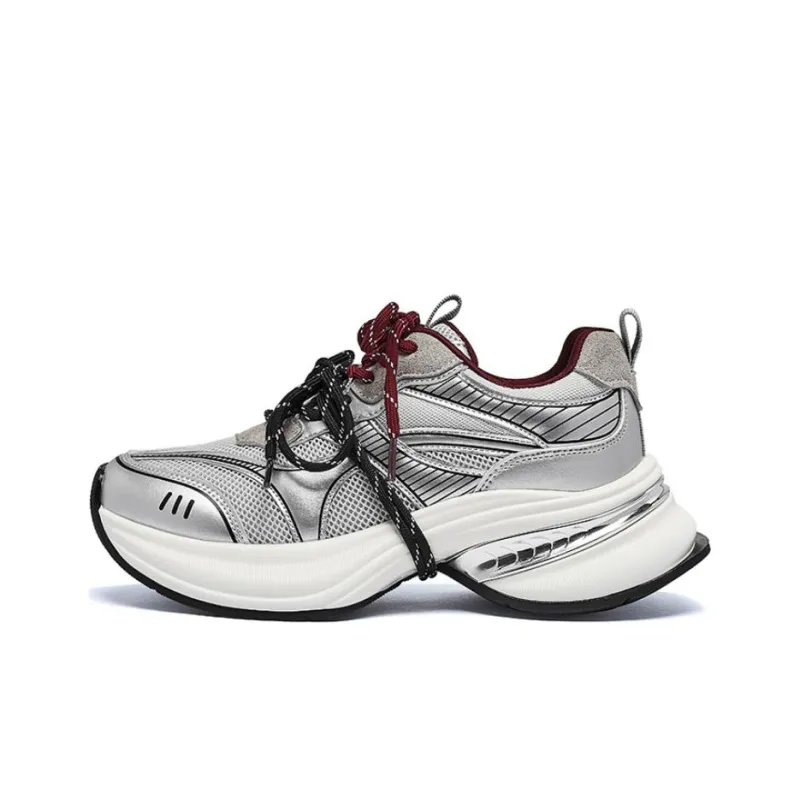 AGSDON Breathable Low-Top Chunky Sneakers Women's-0