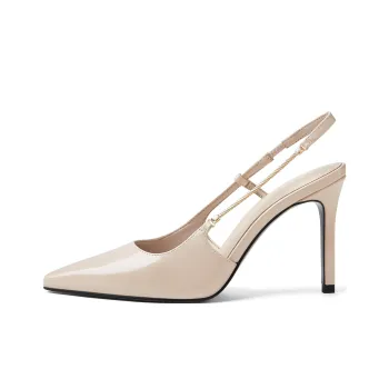 CHARLES&KEITH Small Ck Slim Heel High Heels 9.3cm Women's