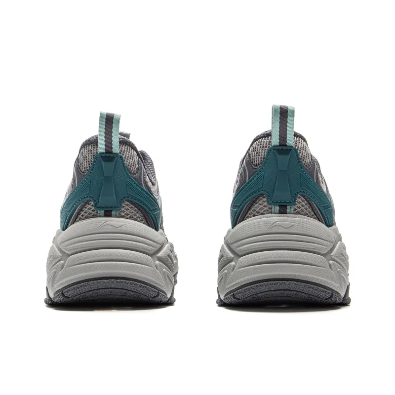 LiNing Red Sugar 2 Anti-Slip And Wear-Resistant Breathable Low-Top Casual Shoes Men's Blue Gray-5