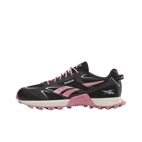 Reebok Abrasion-Resistant Slip-Resistant Low-Top Running Shoes Women's Black/Pink