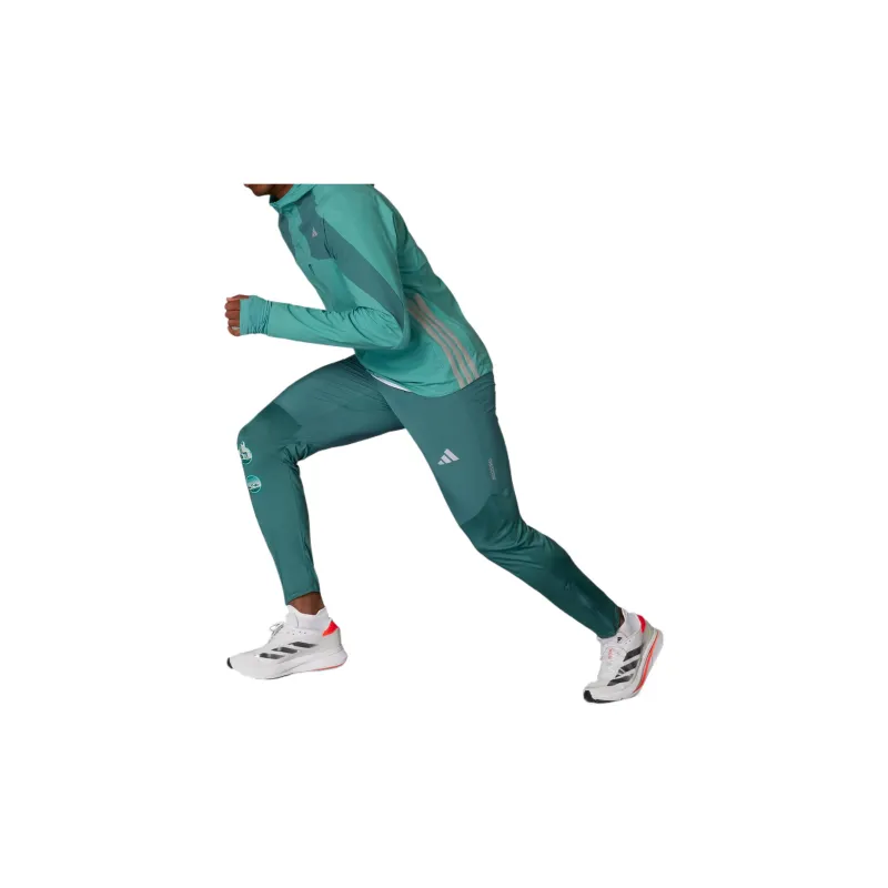 Adidas Adizero Ekiden Knitted Sweatpants Men's Green-3