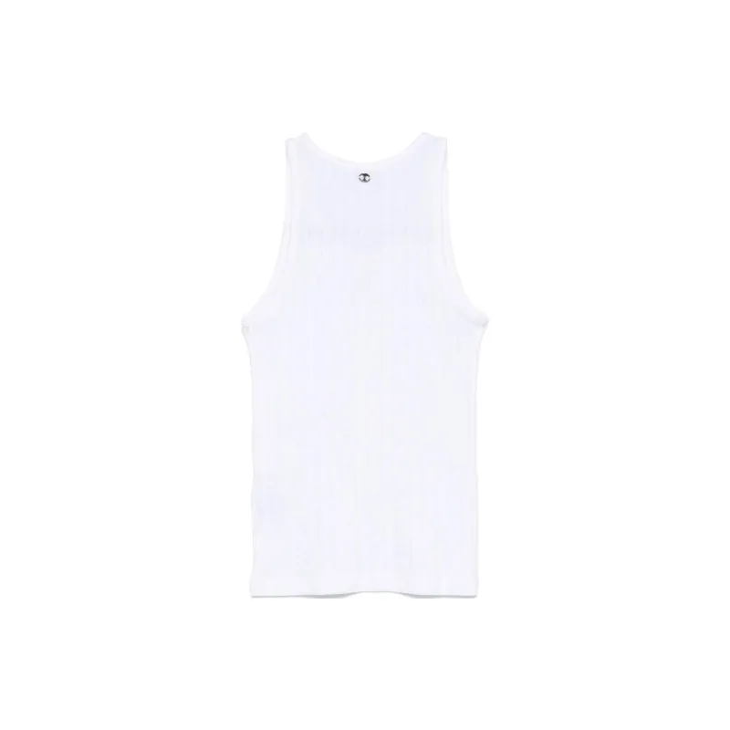 Paco Rabanne Logo plaque Tank Top-1