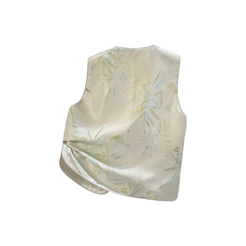 Cypress House Vest Women's Cyan Beige-1