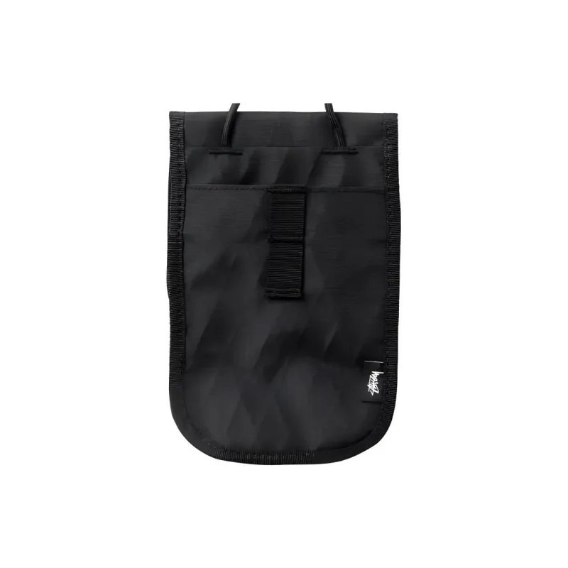 Stussy Nylon Fabric Travel Bag Shoulder Bag Crossbody Bag Unisex Black-2