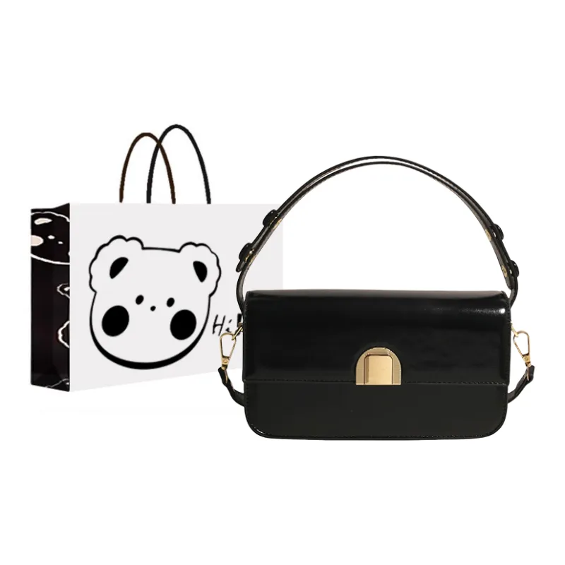 NX DOUGHNUT PU One Shoulder Handbags Regular Women's White/Black/Khaki/Coffee-3