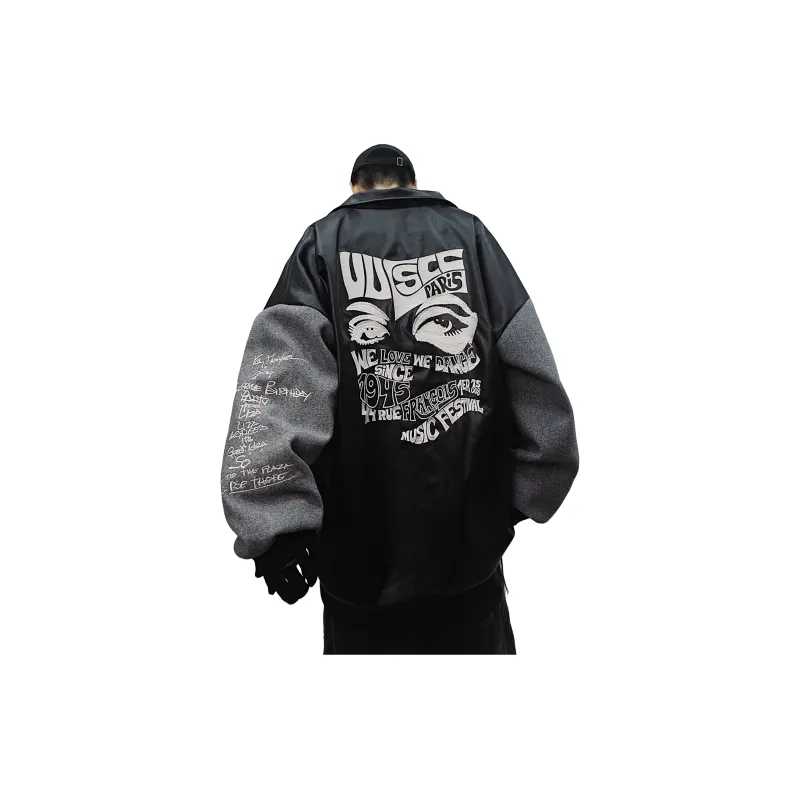 UUCSCC Jackets Coats Men's Black-7