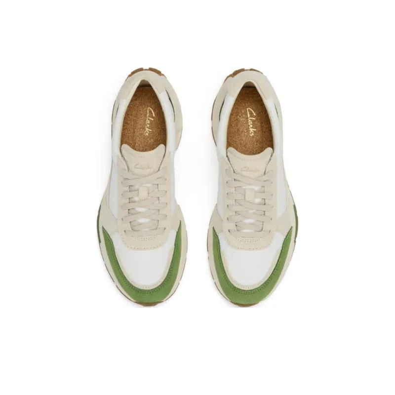 Clarks CraftSpeedJoy Low Top Casual Shoes Unisex Green-2