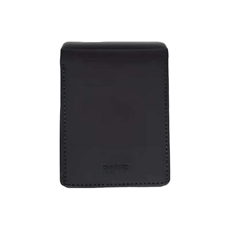 Rains Polyester Wallet Regular Men's Black-0
