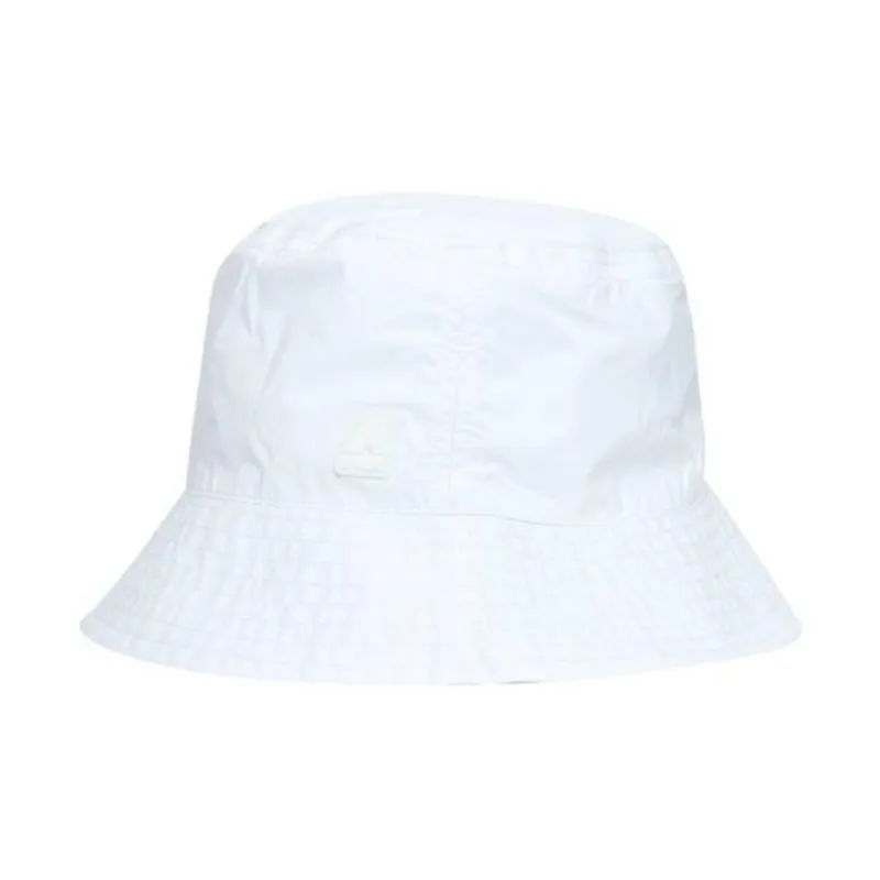 K WAY Nylon Bucket Hats Women's White-0