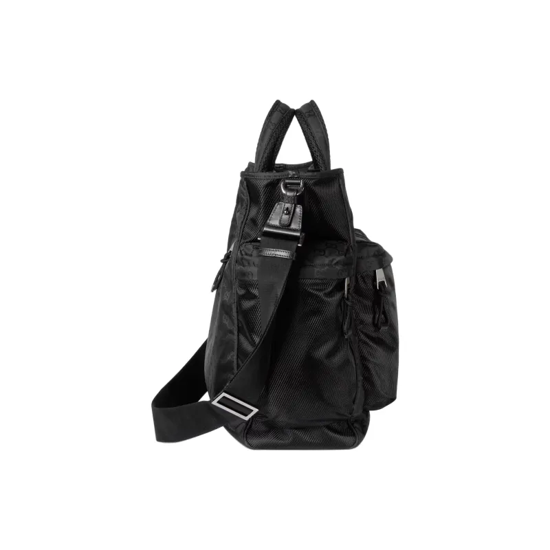 GUCCI Nylon Shoulder Bag, Crossbody Bag, Handbag Tubas Men's Black-2