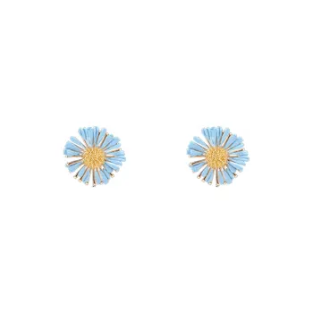 Peach Tea Iron Stud Earrings Women's