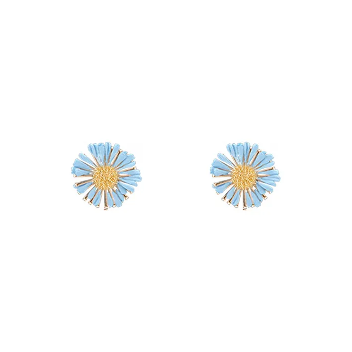 Peach Tea Iron Stud Earrings Women's-0