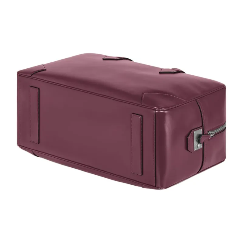 MONTBLANC Meisterstuck Full Grain Cow Leather Handbag Men's Bordeaux Red-3