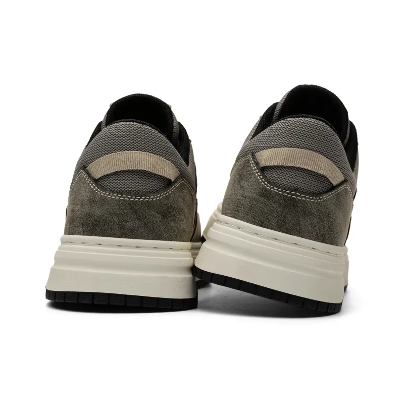 JEEP SPIRIT Low Top Skateboard Shoes Men's Climbing Gray-6