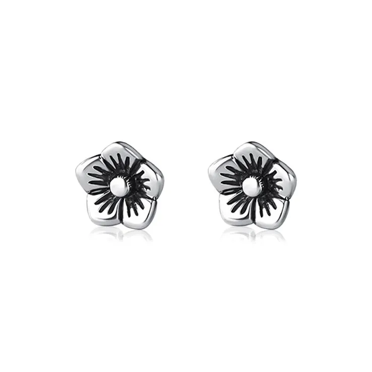 Brilliant Heart S990 Stud Earrings Women's-0