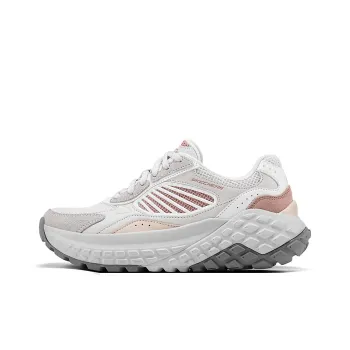 Skechers Slip Resistant Breathable Low Top Chunky Sneakers Women's Light Gray