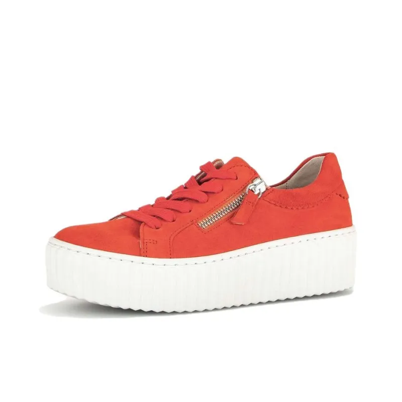 Gabor Fashion Low Top Skateboard Shoes Unisex Orange-1