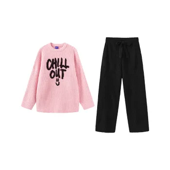 WILD ROOMS Fall And Winter Pajama Set Unisex
