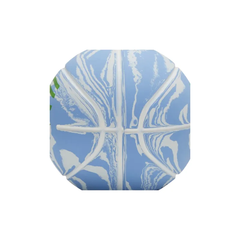 Antakids Kerry Owens Series Rubber Basketball Blue White MINI Ball Quiet Kids'-4