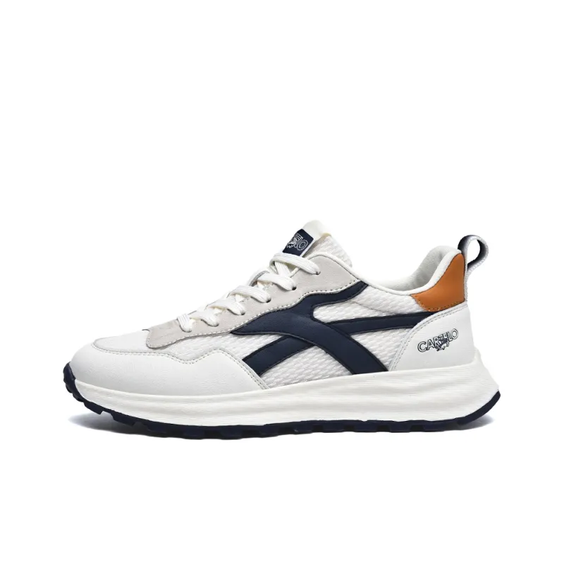 CARTELO Cushioning Height Increase Low Top Casual Shoes Men's-0