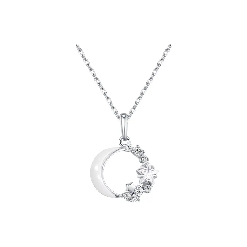 SINO GEM 925 Sterling Silver Necklaces Women's-0