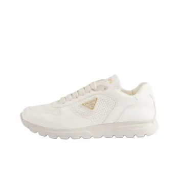 PRADA Prax 2.0 Low Top Casual Shoes Women's Ivory White