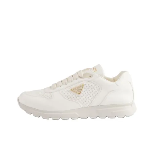 PRADA Prax 2.0 Low Top Casual Shoes Women's Ivory White