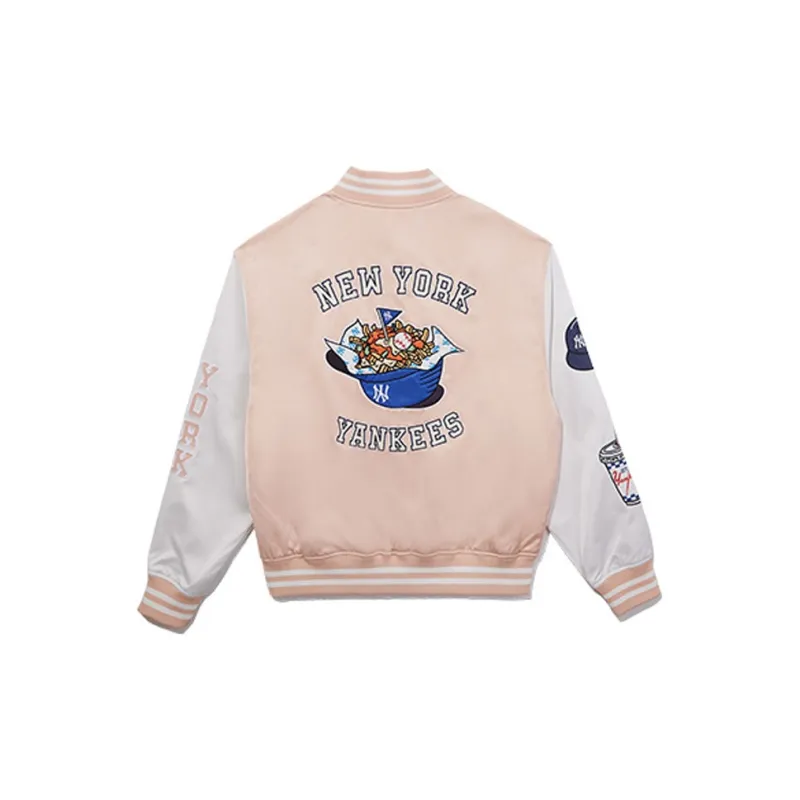 New Era New York Yankees Jackets Unisex Pink-2
