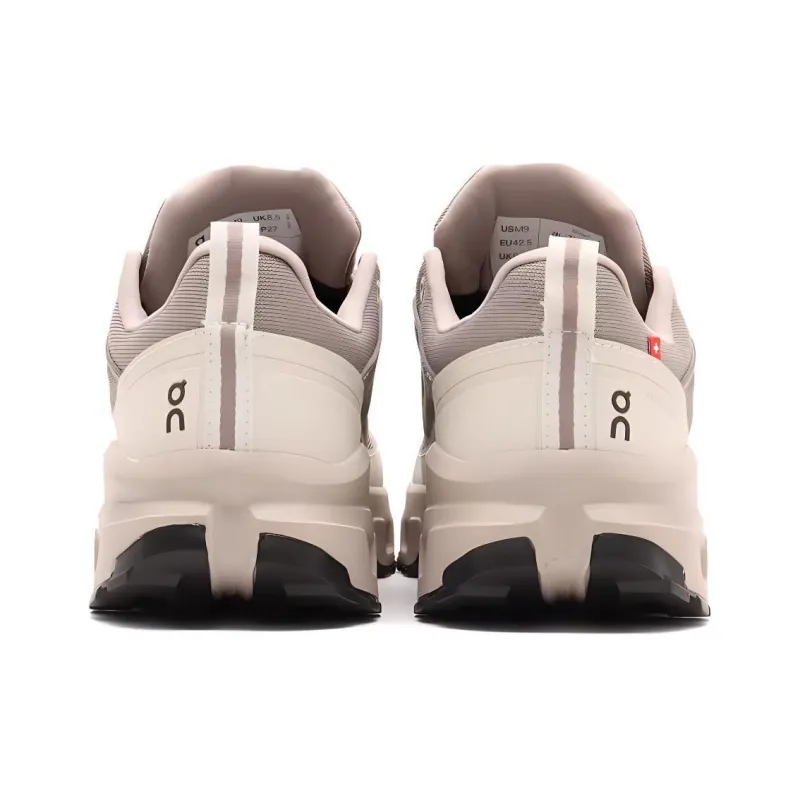 On Cloudrock Low Waterproof 'Cinder Fog'-4