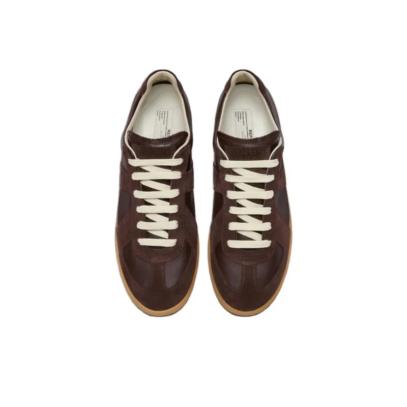 Maison Margiela Replica Low Top Casual Shoes Men's Brown-3