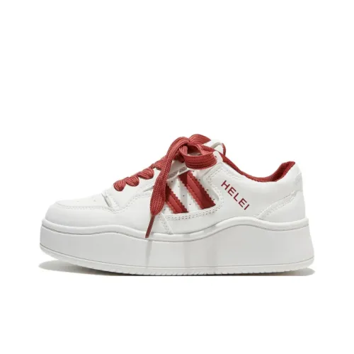 CHERRY&KALIKA Anti Slip Wear Resistant Lightweight Breathable Height Increasing Low Top Skateboard Shoes Women's