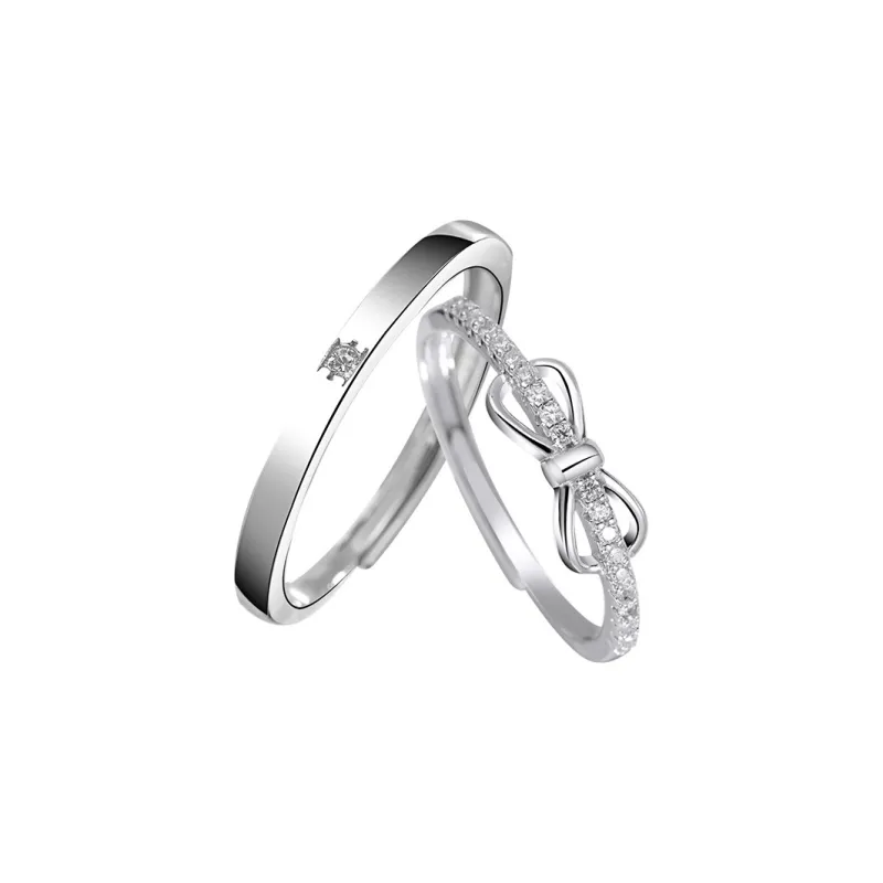 Regalrose 925 Sterling Silver Rings Women's Silver-0