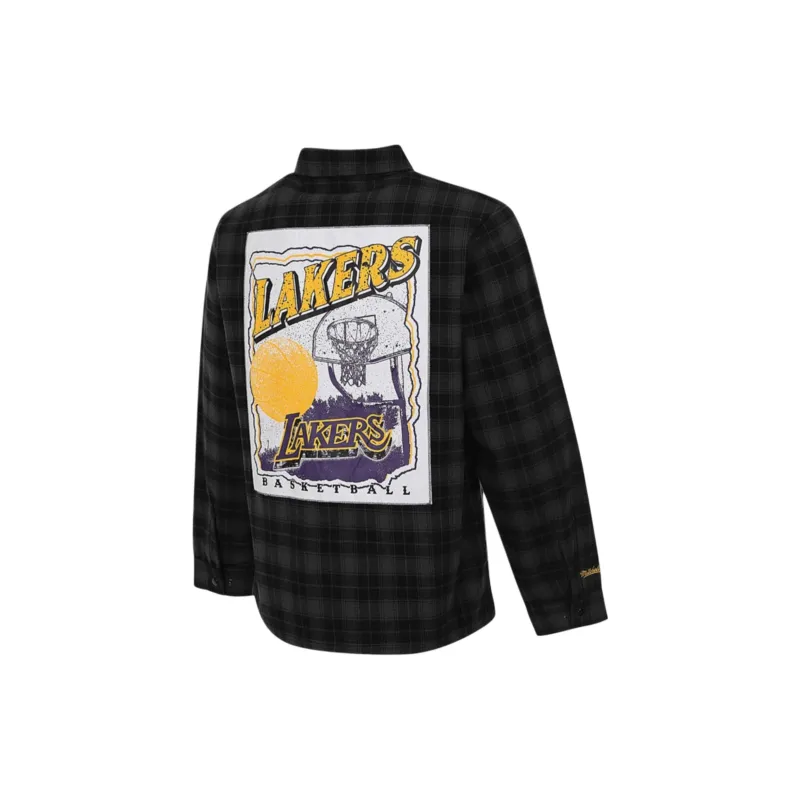 Mitchell & Ness x NBA AW24 Shirt Men's Black-1