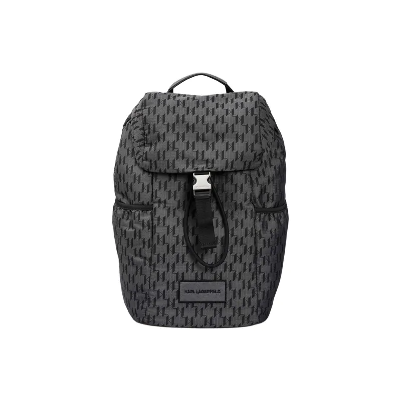 KARL LAGERFELD / Karl Lagerfeld Jeans Monogram jacquard Backpack-0