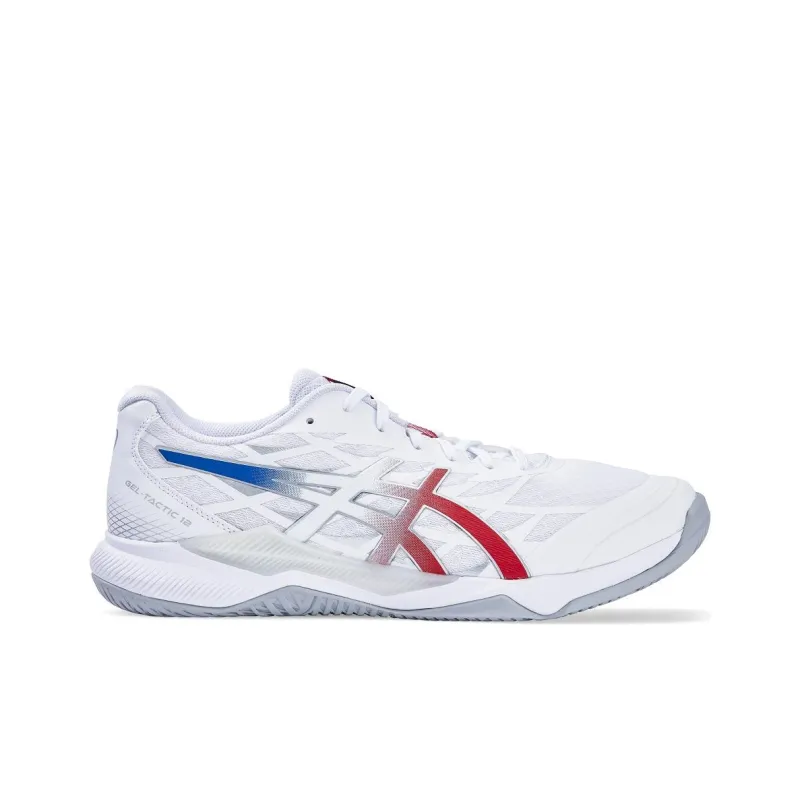 Asics Gel-Tactic 12 Anti-Slip Wear-Resistant Low-Top Training Shoes Unisex White-1