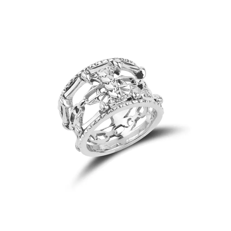 Ah Bo Ci De 925 Sterling Silver Rings Unisex-1