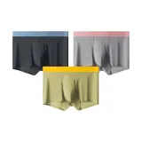 Black+Dark Gray+Pea Green (Color Block)