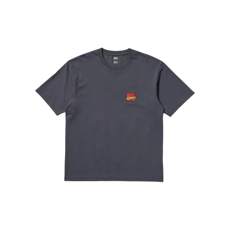 UNIQLO x MANWEI,LIANMINGKUAN SS25 T Shirt Unisex Dark Gray-1