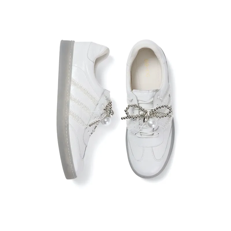 GG-CC Slip-Resistant Low-Top Skateboard Shoes Women's-9
